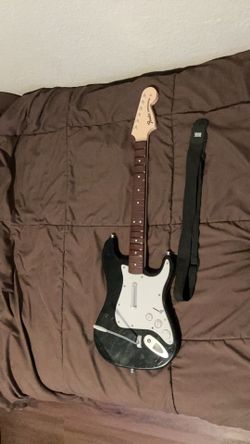 Rock band PlayStation guitar with strap