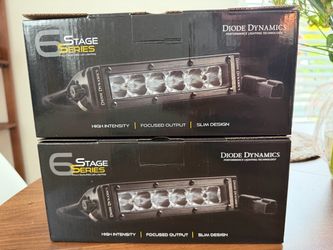 Set of 2 Diode Dynamics SS6 Amber Fog Lights