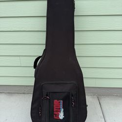 GATOR CASES Black Zip Classical Guitar Case with Double Straps