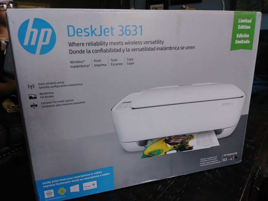 HP DESKJET 3631 - Brand New - Never Opened