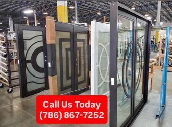 Hurricane impact windows and French front doors | Ventanas y Puertas de impacto contra huracán