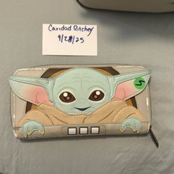 Loungefly Star Wars The Mandalorian The Child In Cradle wallet