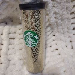 Gold Bubble Starbucks Cup