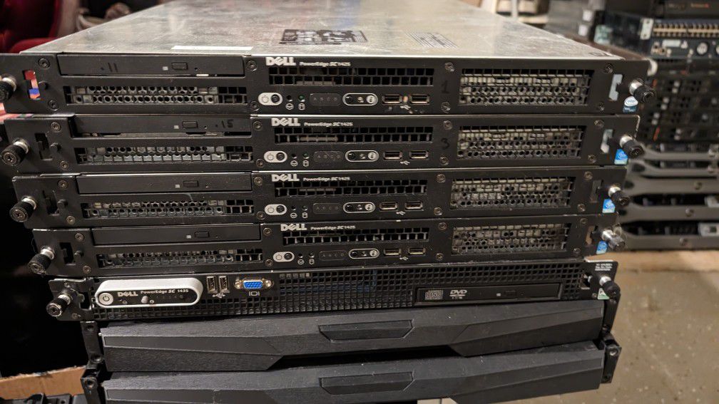 Dell PowerEdge SC1425 Rack Servers 2.8GB Xeon (4)