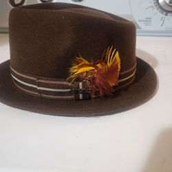 Mens BIGALLI fedora size Large