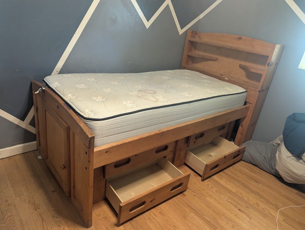Twin Captain Bed