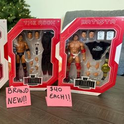 CHRISTMAS SALE ‼️WWE ULTIMATE EDITION FIGURES - $40 Each