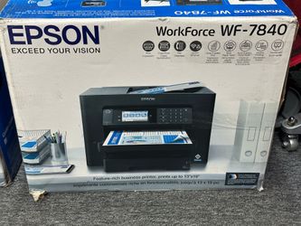 EPSON WORKFORCE WF-7840 OPEN BOX NEVER BEEN USED