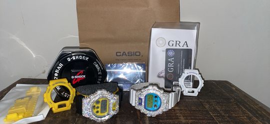 Moissanite custom gshock come with best offer