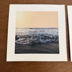 Art Prints Set: Ocean Wave & Forest