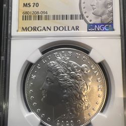 2023 Morgan Dollar, NGC MS 70 First Day of Issue: