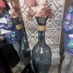   XL Floor Vase With Artificial Flowers 