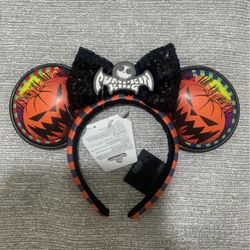Pumpkin King Disney Ears