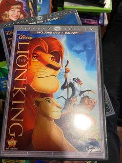 isney Lion King Blu-ray 3D DVD Digital + Soundtrack Diamond Red No Slipcover. Condition is Like New. Shipped with USPS