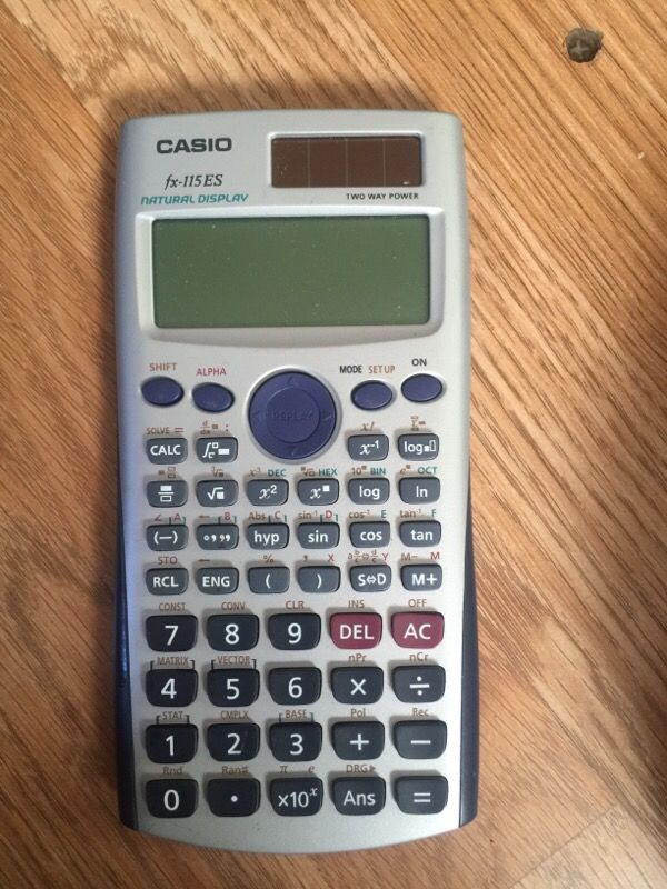 Casio calculator