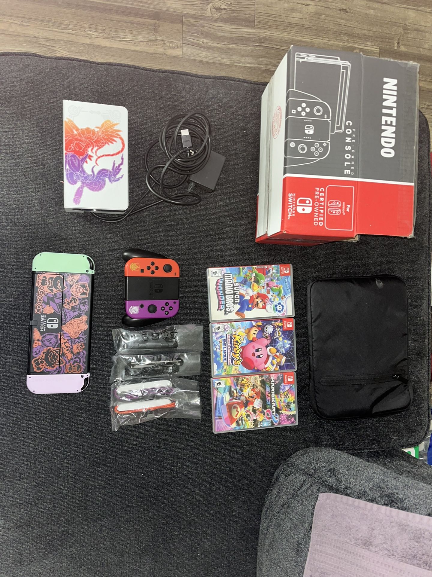 POKEMON SCARLET & VIOLET EDITION NINTENDO SWITCH OLED!!!