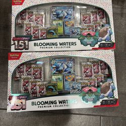 Pokémon Blooming Water X2 Brand New Have Proof Of Purchase 