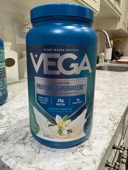 VEGA Plant-Based Protein Creamy Vanilla 26.8oz (Exp 1/27) *BRAND NEW*