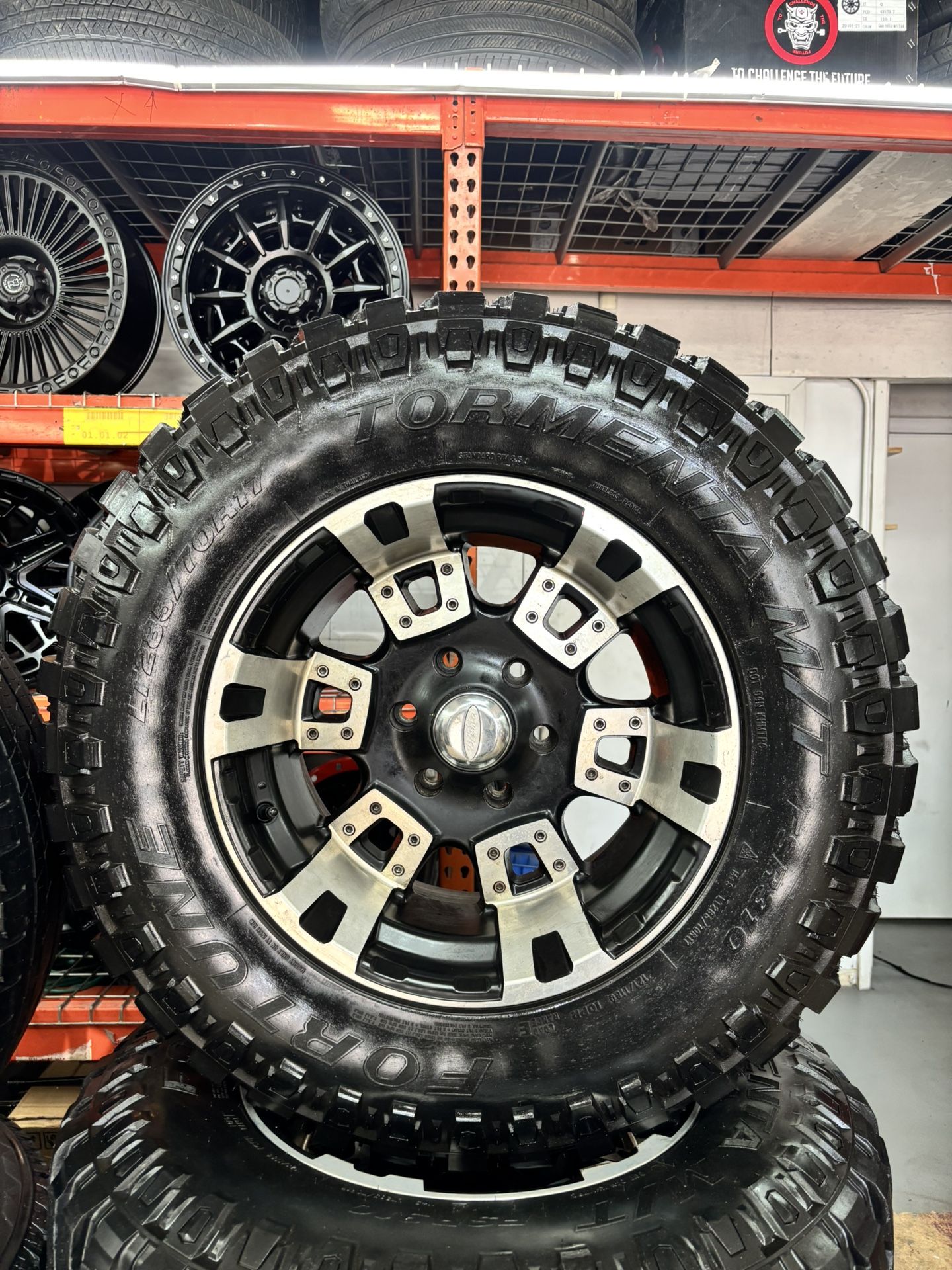 4 Rims 17β (6x139.7 /6x5.5 ) With Tires