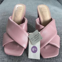 Pink Sandals  Heels