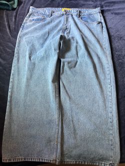 Brand Neon blues size 44 ultra baggy