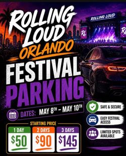 Rolling Loud Parking