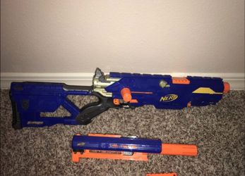  Nerf N-Strike Longstrike CS-6 Dart Blaster