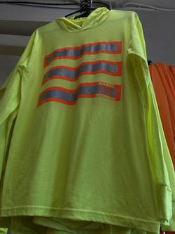 High Visibility Safety Long Sleeves with Hoodie