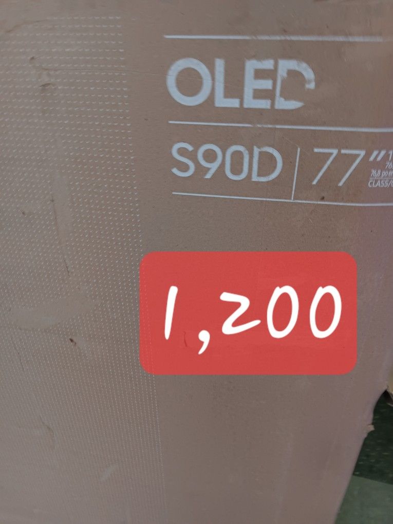 SAMSUNG 77"INCH OLED 4K S90D