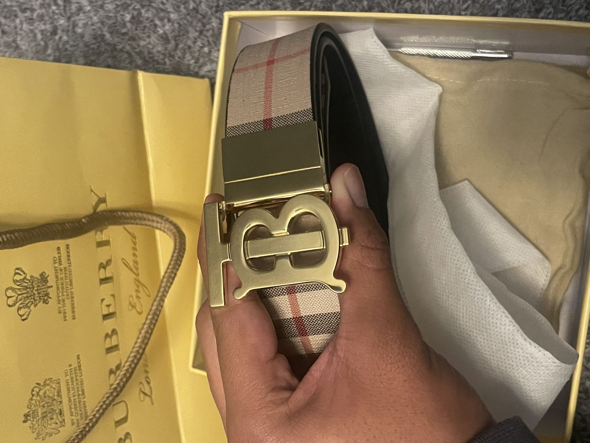 Burberry Reversible Belt Men’s 