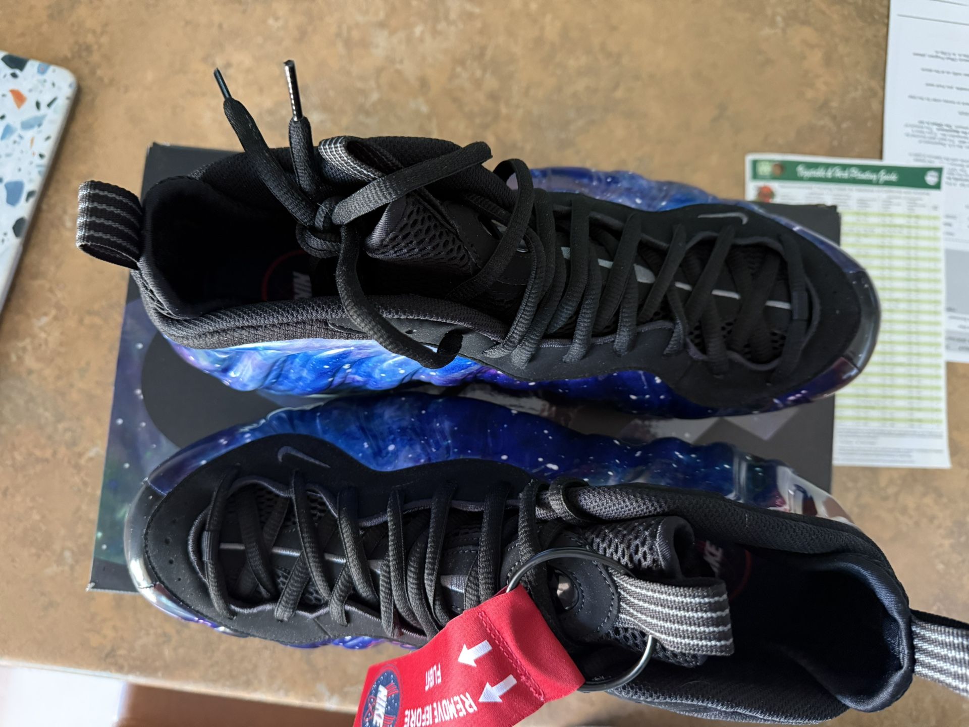 Nike Galaxy Foamposite Size 14 $250