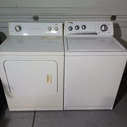 Whirlpool Washer And Gas Dryer Great Working Condition 