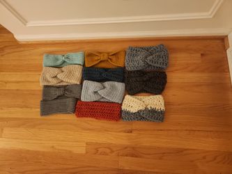 NEW! Handmade Adult Bulky Ear Warmer's Headbands $1. Each