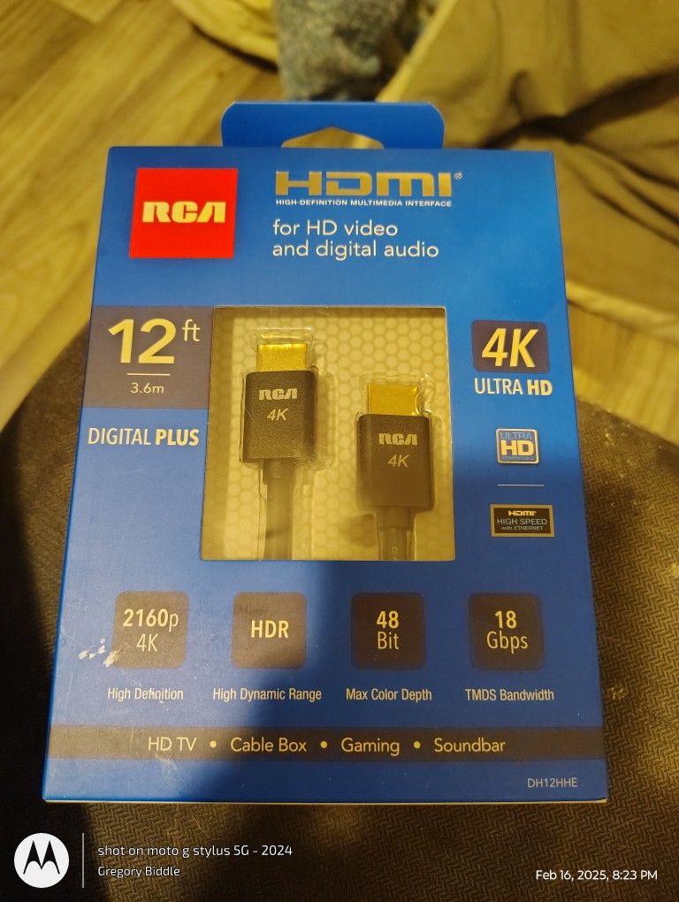 HDMI 12 Ft Long 4K With HDMI Extension Or Coupling 4K As Well