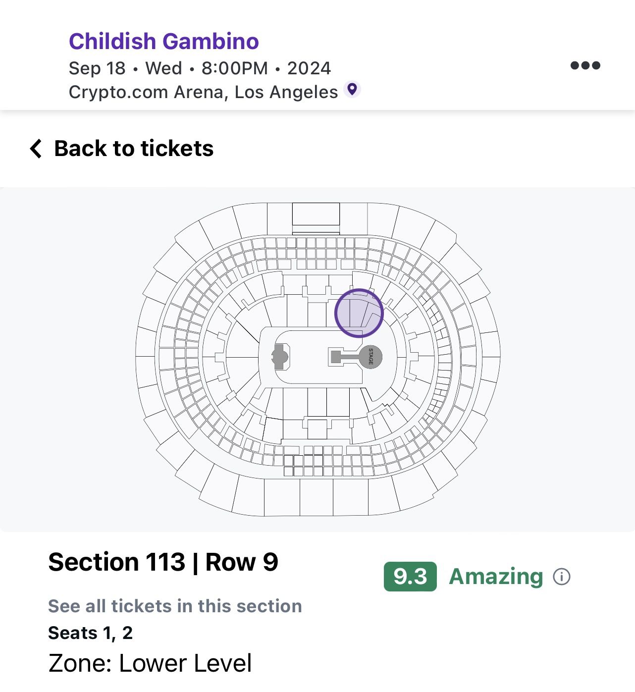 Childish Gambino Tickets Theme parks