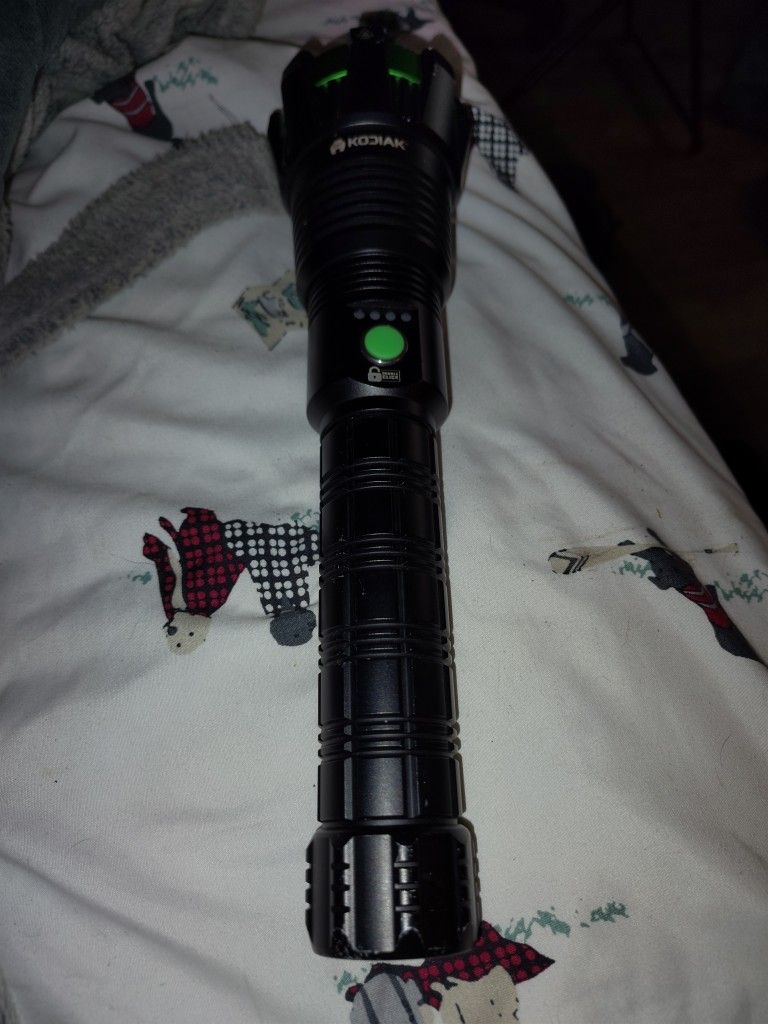 15000 Lumens Rechargeable Flashlight