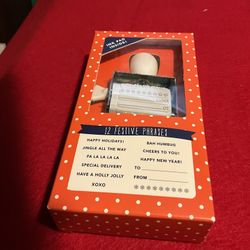 Holiday Cheer Rotating Stamp New