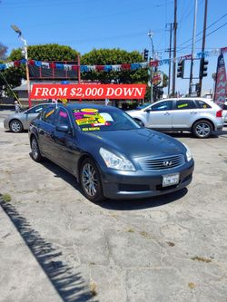 2008 INFINITI G35 tires so new