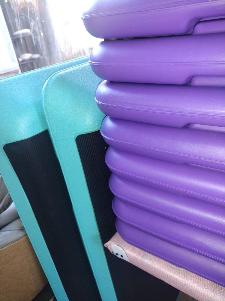 Step Aerobics Work Out Steps 