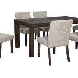 Deylin 7-piece dining table set