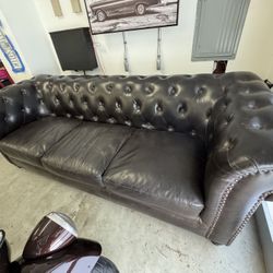 Leather Couch