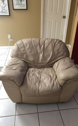 Italian leather couch set