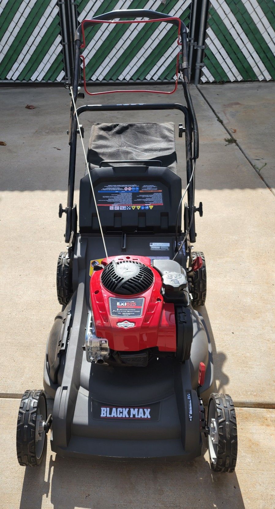 Gas Black Max Self Propelled Lawn Mower