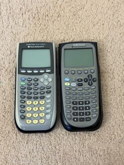 TI 89 and TI 84 calculator