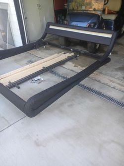 King Bed Frame w/ Led
