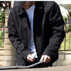 NEW Insulated jacket XL  BLACK OR BROWN