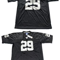 Vintage Reebok Las Vegas Raiders Bush #29 Sewn Jersey Men’s Size 50 New
