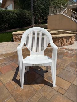 Backyard chairs