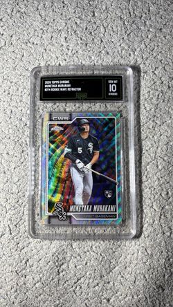 2026 Topps Chrome Munetaka Murakami Rookie Wave Refractor GMA 10