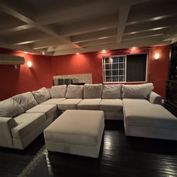Extra Lg. Sectional Gray Couch
